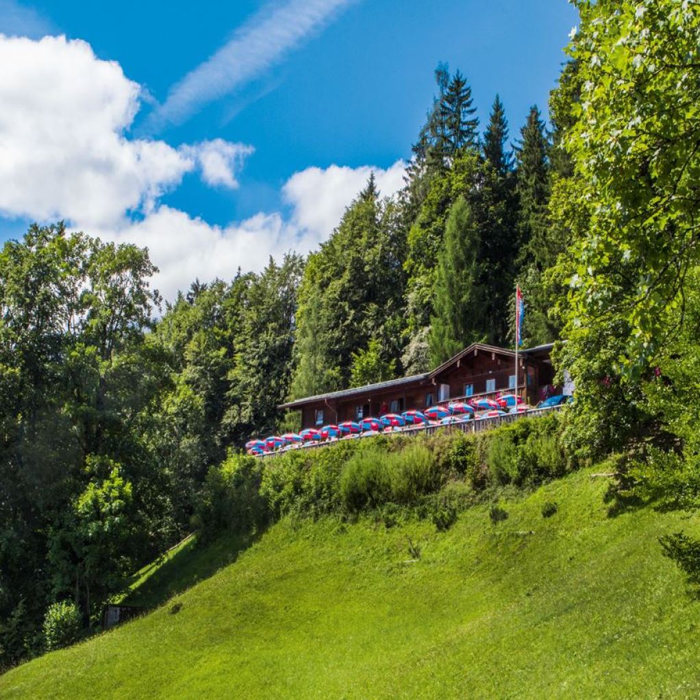 Panoramasicht vom Gasthof