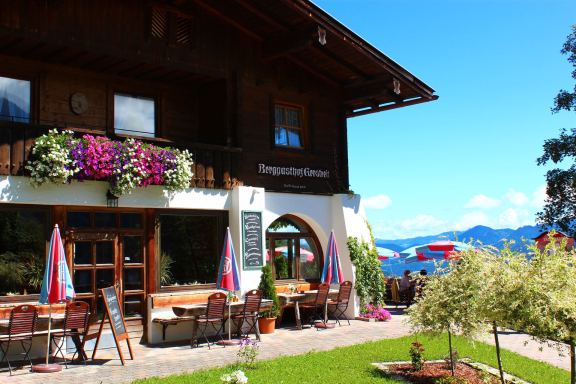Oben ist unsere größte Ferienwohnung Nr. 4